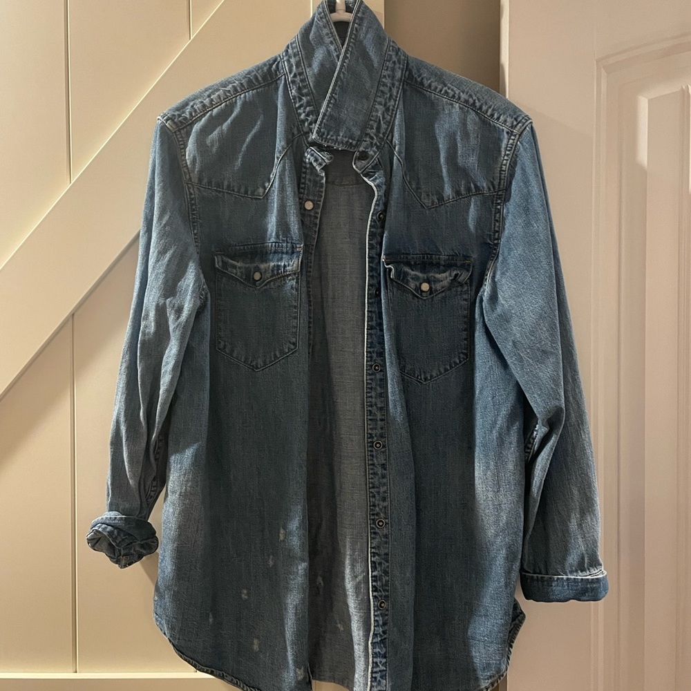 Gap Denim Button Up